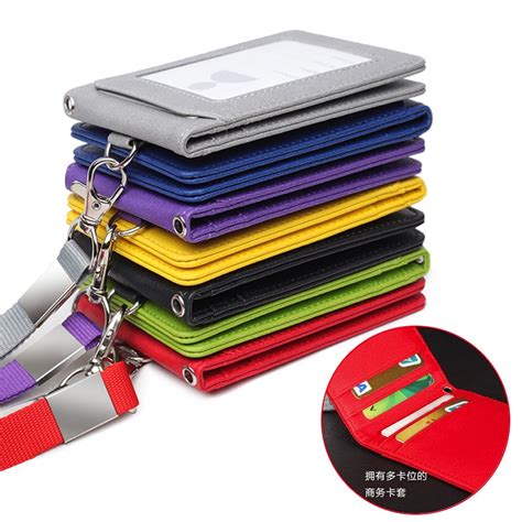 smart card badge holder multi|2 sided id badge holder.